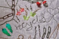 Image 1 of recycelte ohrringe 
