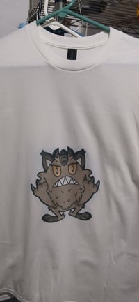 Image 2 of Galarian meowth t shirt