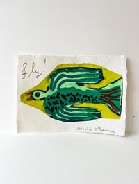 Image 3 of miniature work on paper (animals) 