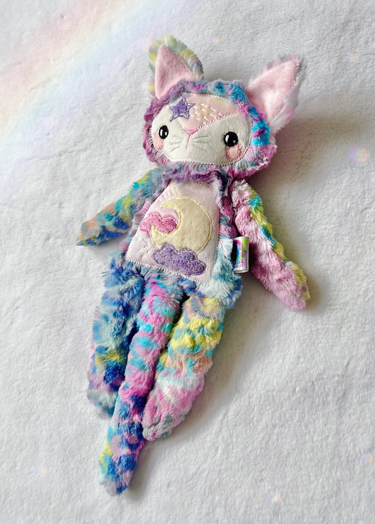 Image of OOAK Dusk the Cat (Large Plushie)