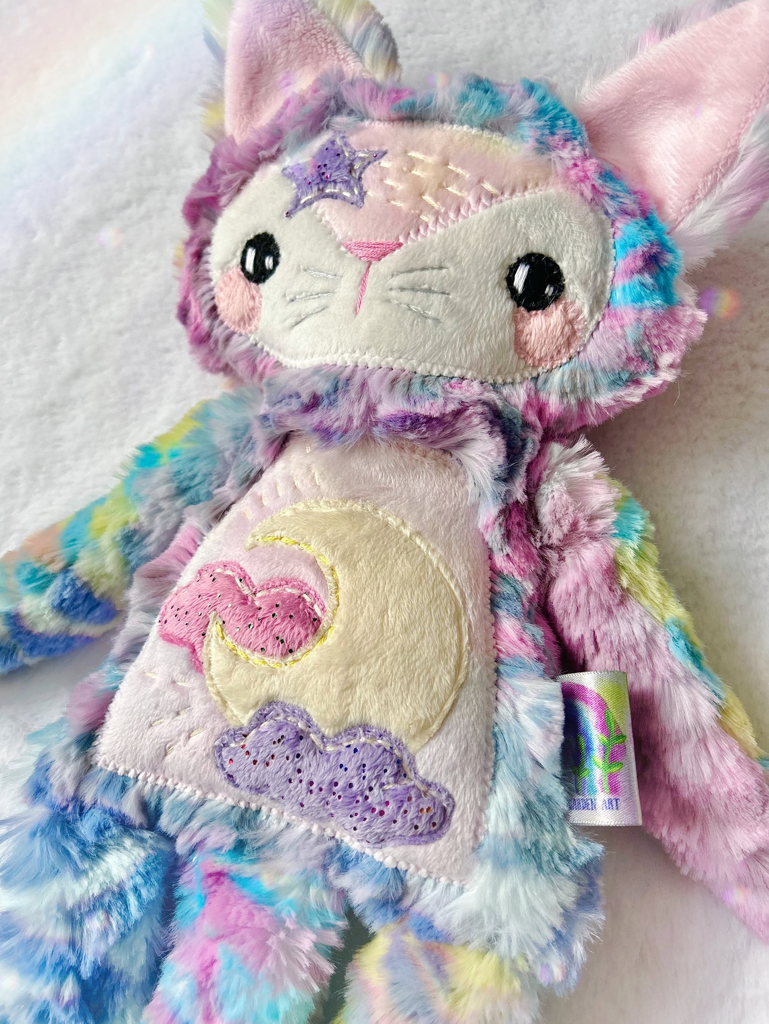 Image of OOAK Dusk the Cat (Large Plushie)