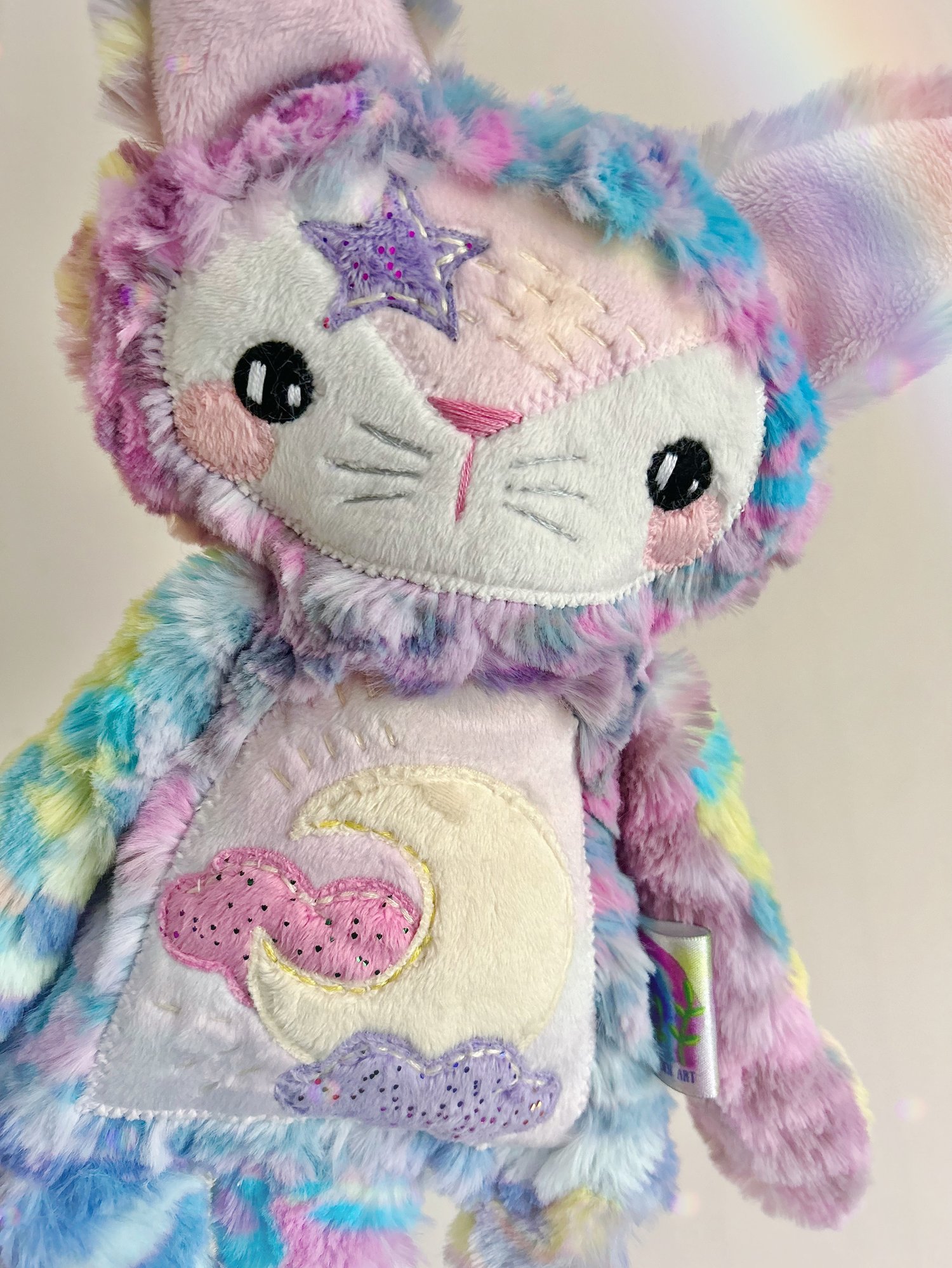 Image of OOAK Dusk the Cat (Large Plushie)
