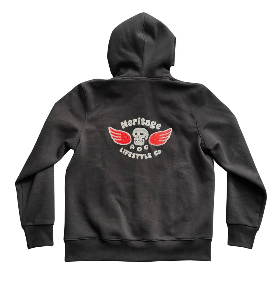 Image of AGE OF GLORY ZIPPER HOODI 