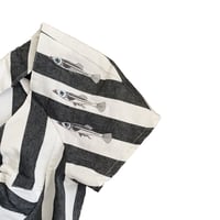 Image 2 of French Brand Striped Fish Blouse