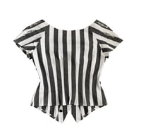 Image 5 of French Brand Striped Fish Blouse