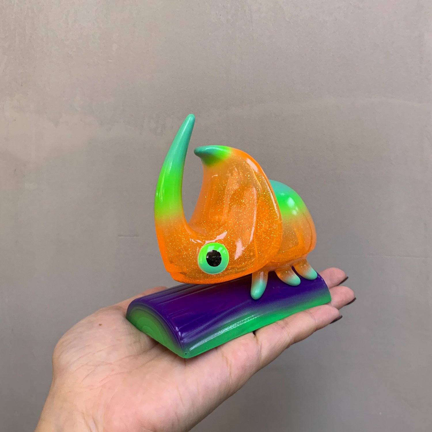 Image of RHINO BEETLE (SPECTRAL PUMPKIN) BY CHRIS LEE