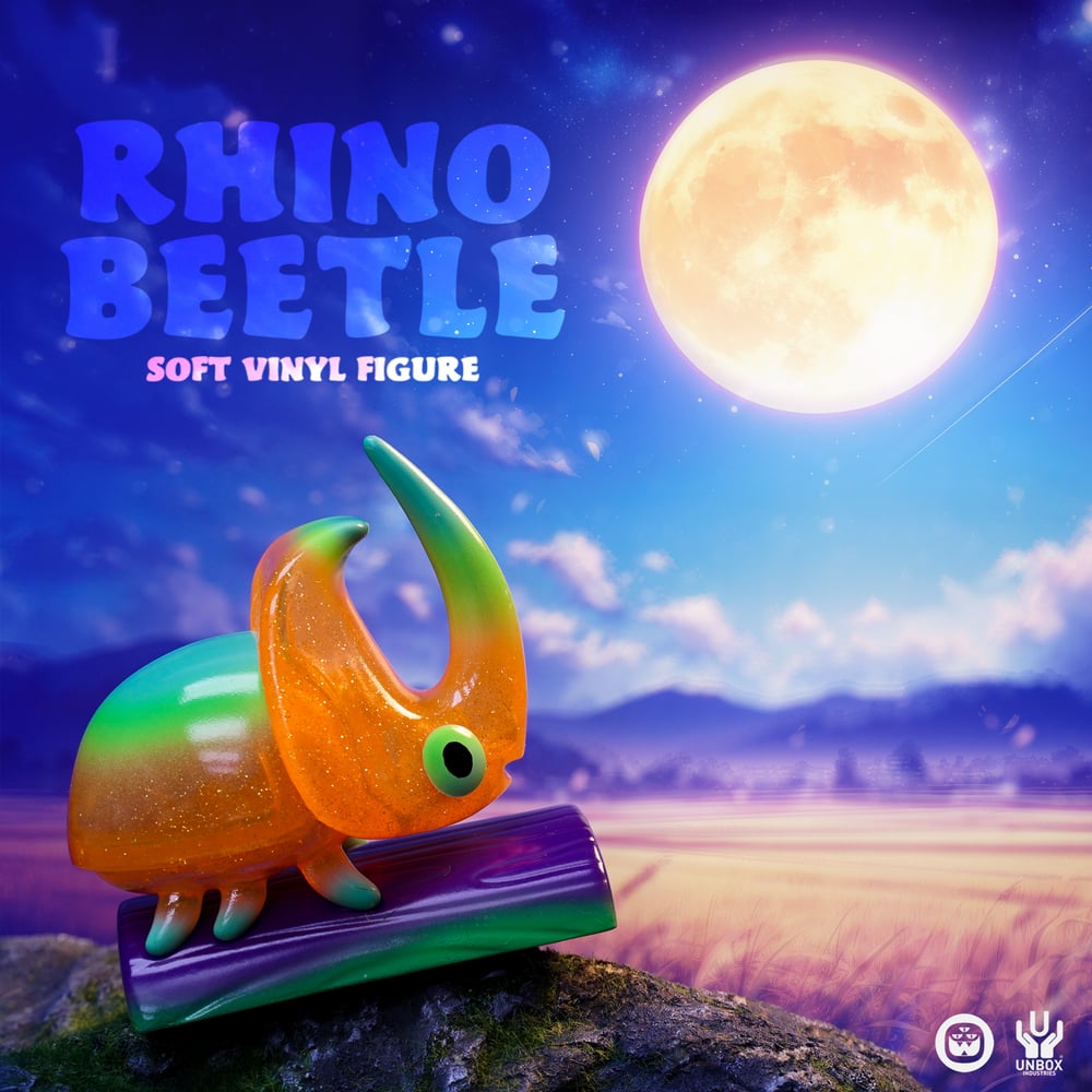 Image of RHINO BEETLE (SPECTRAL PUMPKIN) BY CHRIS LEE
