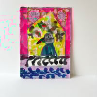 Image 2 of collages on heavy weight cartridge paper 