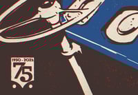 Image 4 of Goodwood Revival - 75 years of the Type 2 Transporter A1 poster - Limited Edition