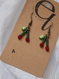 Image 2 of perlen/motiv ohrringe