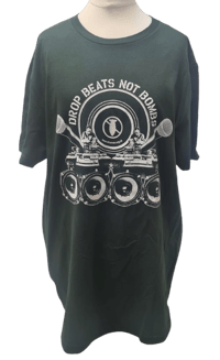 Image of Drop Beats Not Bombs T-shirt