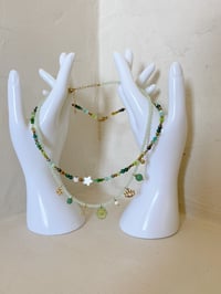 Image 2 of Collier EYE // Vert 