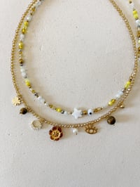 Image 3 of Collier EYE // Jaune 