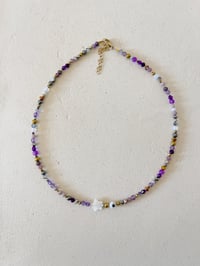 Image 1 of Collier EYE // violet 