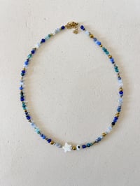 Image 1 of Collier EYE // Bleu 