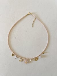 Image 1 of Copy of Collier PEONIE // Rose Quartz 