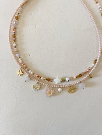 Image 2 of Copy of Collier PEONIE // Rose Quartz 
