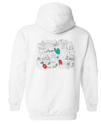 Image 2 of White Elora Hoodie