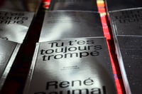 Tu t'es toujours trompé