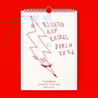 Image 1 of Kalender "Richtig auf Zackel durch 2026"