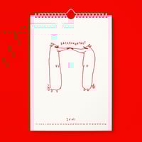 Image 2 of Kalender "Richtig auf Zackel durch 2026"