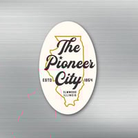 The Pioneer City State Sticker/Magnet