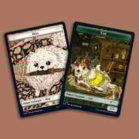 Image 1 of Cat & Dog Token Artist Proofs