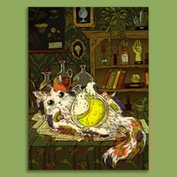 Image 1 of Cat Token Print