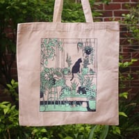 Image 1 of Cat Plant Tote 