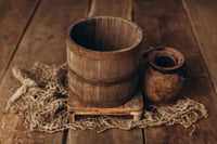 Image 2 of Old wood tray 