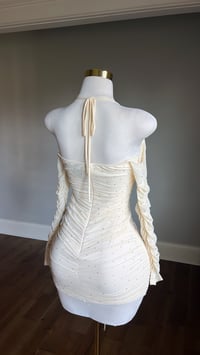 Image 4 of Everly rhinestone mini dress