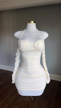 Image 2 of Everly rhinestone mini dress