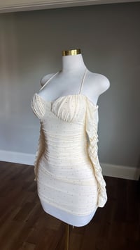 Image 3 of Everly rhinestone mini dress