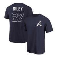 Austin Riley T-Shirt Atlanta Braves Player Name and Number Soft Jersey Tee