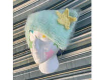 Image 3 of Mint Meow Beanie