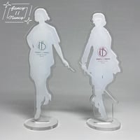 Image 2 of  1920's AU Midna &Zelda Inspired Acrylic Standees Set