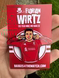 Image 2 of Florian Wirtz Pin Badge
