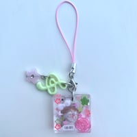 Image 2 of Sleepy cat keychain  ⋆🐾°