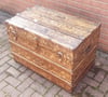 Victorian Chest Travel Trunk Steamer Blanket 