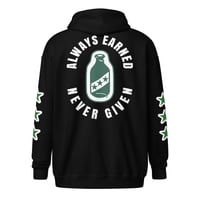 Image 1 of Always Earned zip hoodie