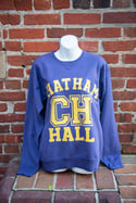 Purple & Gold Crewneck Sweater
