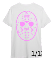 Image 1 of "HALLOWEEN INSPIRED" Quickstrike S/S T-Shirt W/Pink