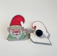 Image 2 of Work of Whimsy Gnome Pin