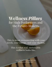 Image 1 of The Wellness Pillars: For high performers and future-makers.