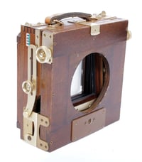 Image 10 of Nagaoka Ultralight 4X5 camera W/ 150mm + 240mm Lenses + Holders + Film + Fresnel (#1154)