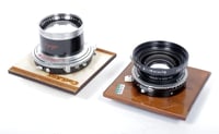 Image 14 of Nagaoka Ultralight 4X5 camera W/ 150mm + 240mm Lenses + Holders + Film + Fresnel (#1154)