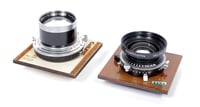 Image 13 of Nagaoka Ultralight 4X5 camera W/ 150mm + 240mm Lenses + Holders + Film + Fresnel (#1154)