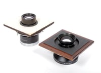Image 16 of Nagaoka Ultralight 4X5 camera W/ 150mm + 240mm Lenses + Holders + Film + Fresnel (#1154)