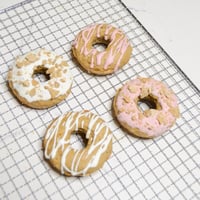 Image 3 of Gourmet Frosted Dog Donuts - Gourmet Healthy Treats for Dog Birthdays
