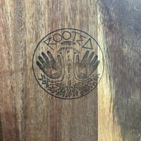 Image 2 of Hand-Burned 'Serpent' Acacia Wood Tray